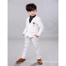 Новый дизайн мальчик Производительность комплект одежды тонкий-линии цветок мальчик костюмы для свадьбы
